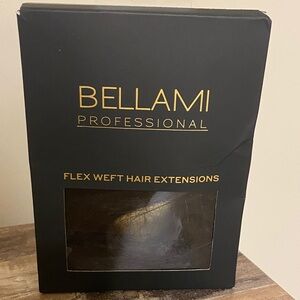 NIB New Bellami Flex Weft Extensions (sew in) 16” Off Black